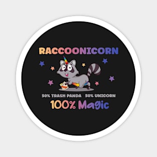 Raccoonicorn Magnet